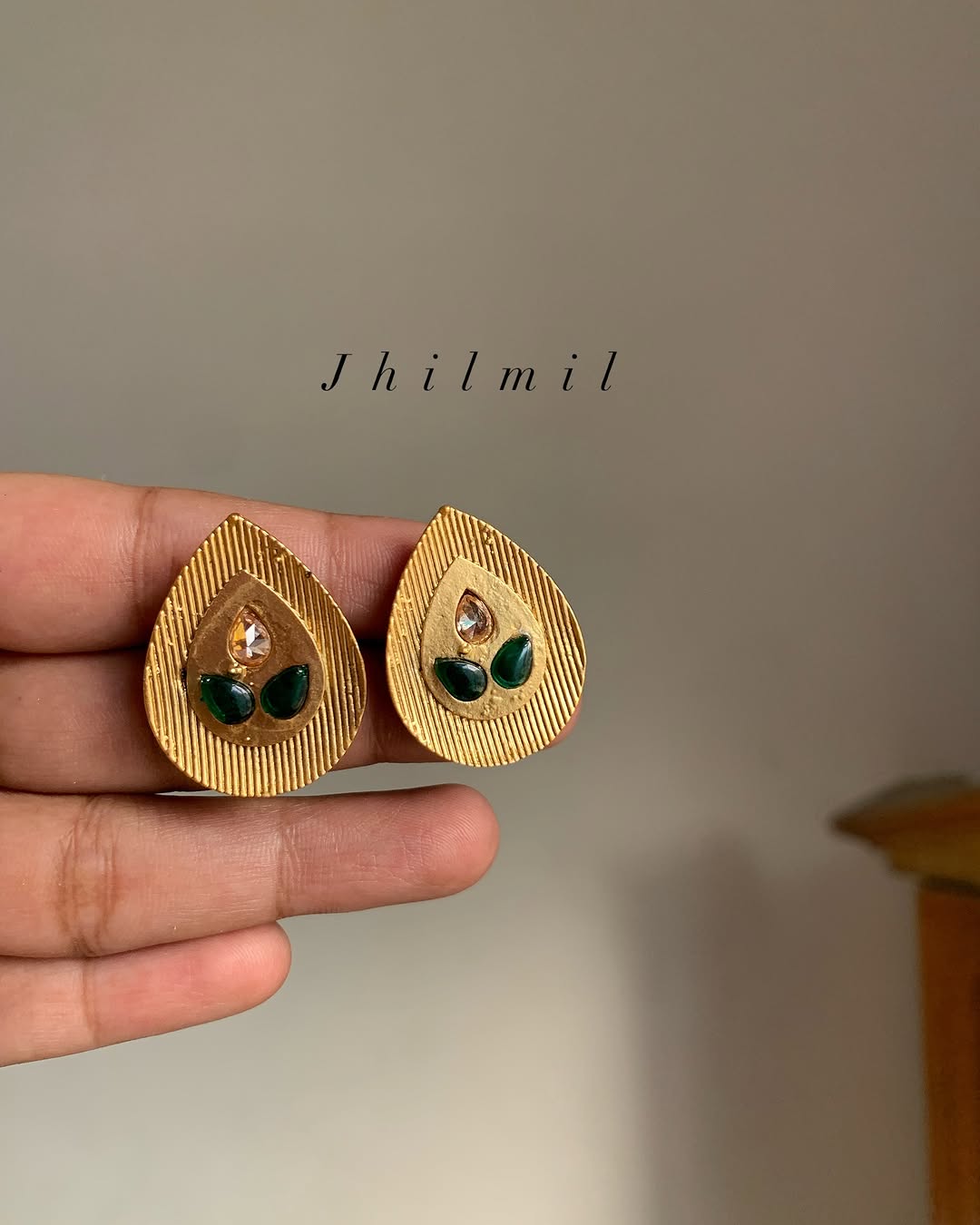 Rajwari patta Earrings