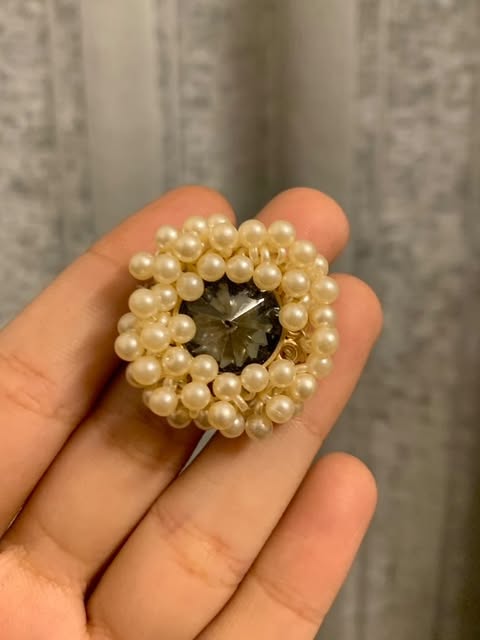 Pearl Stone Ring