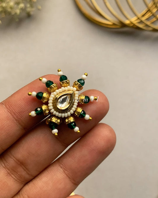 Chunky Kundan Nosepin