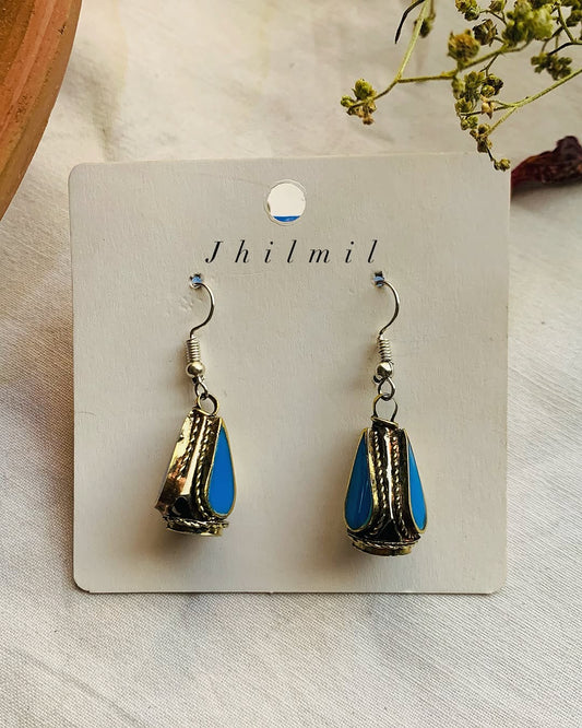 Afghan Mini Tear earrings