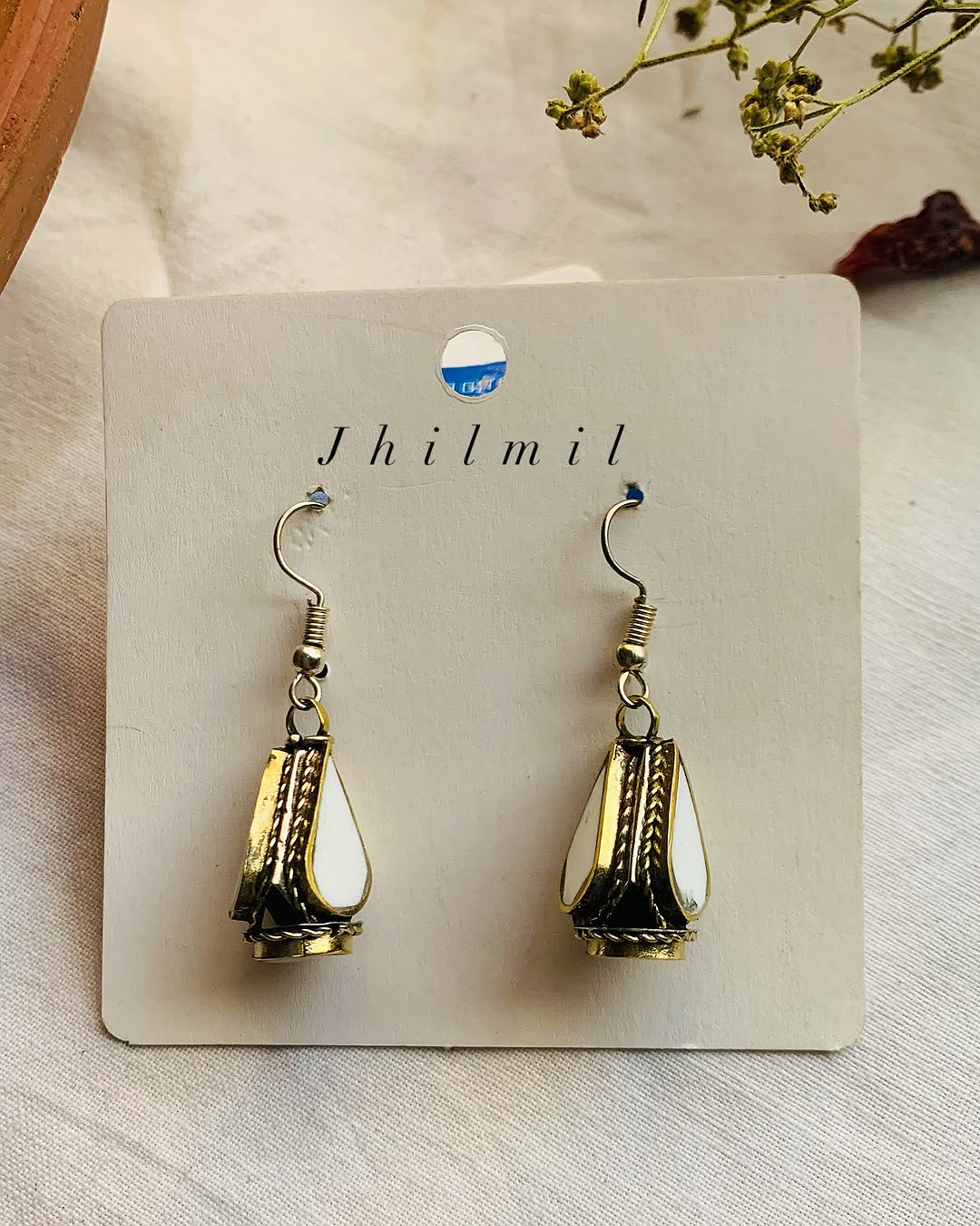 Afghan Mini Tear earrings