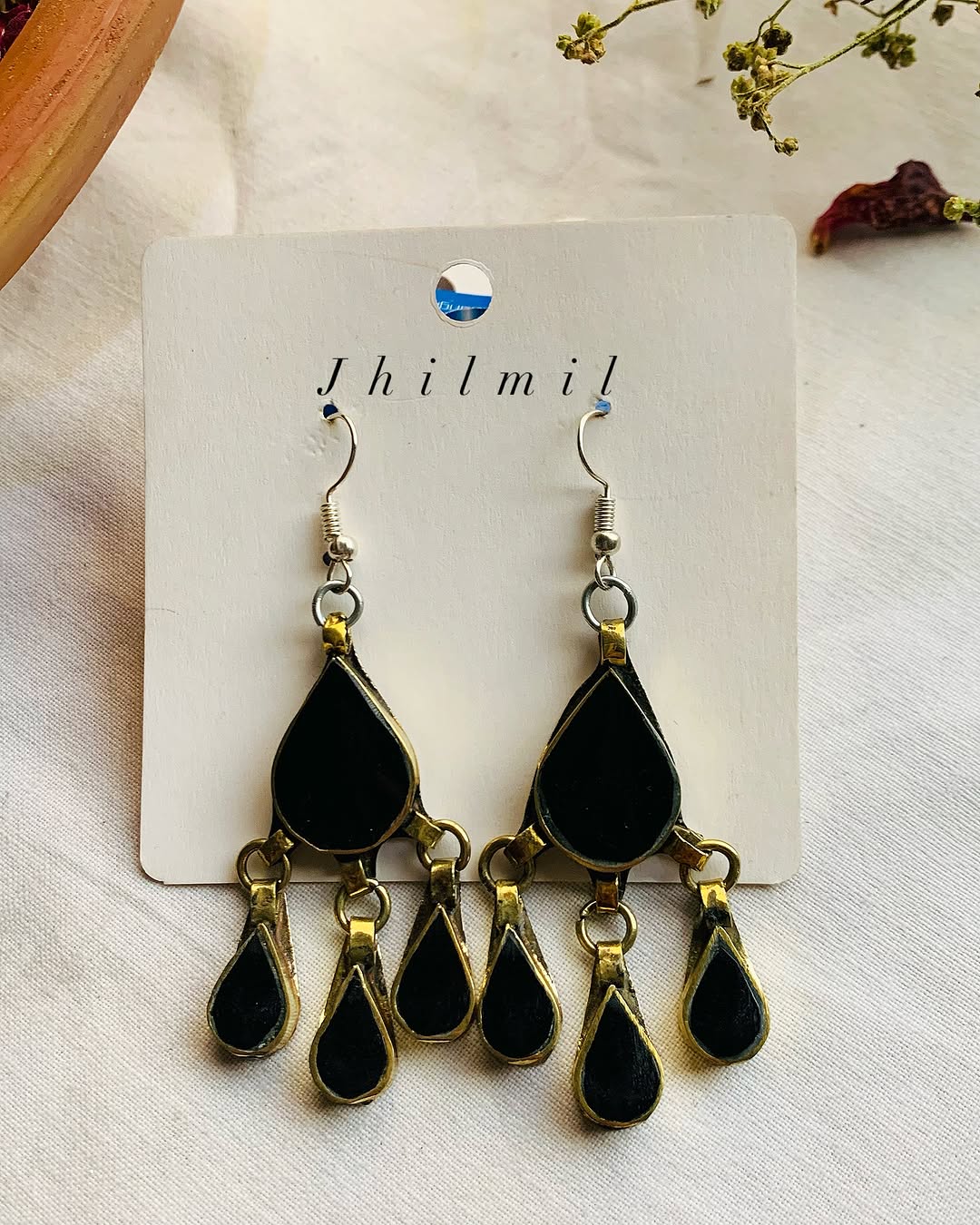 Afghan Tear hanging earrings