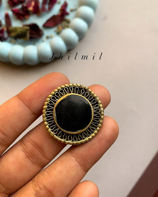 Afghan Double Circle Ring