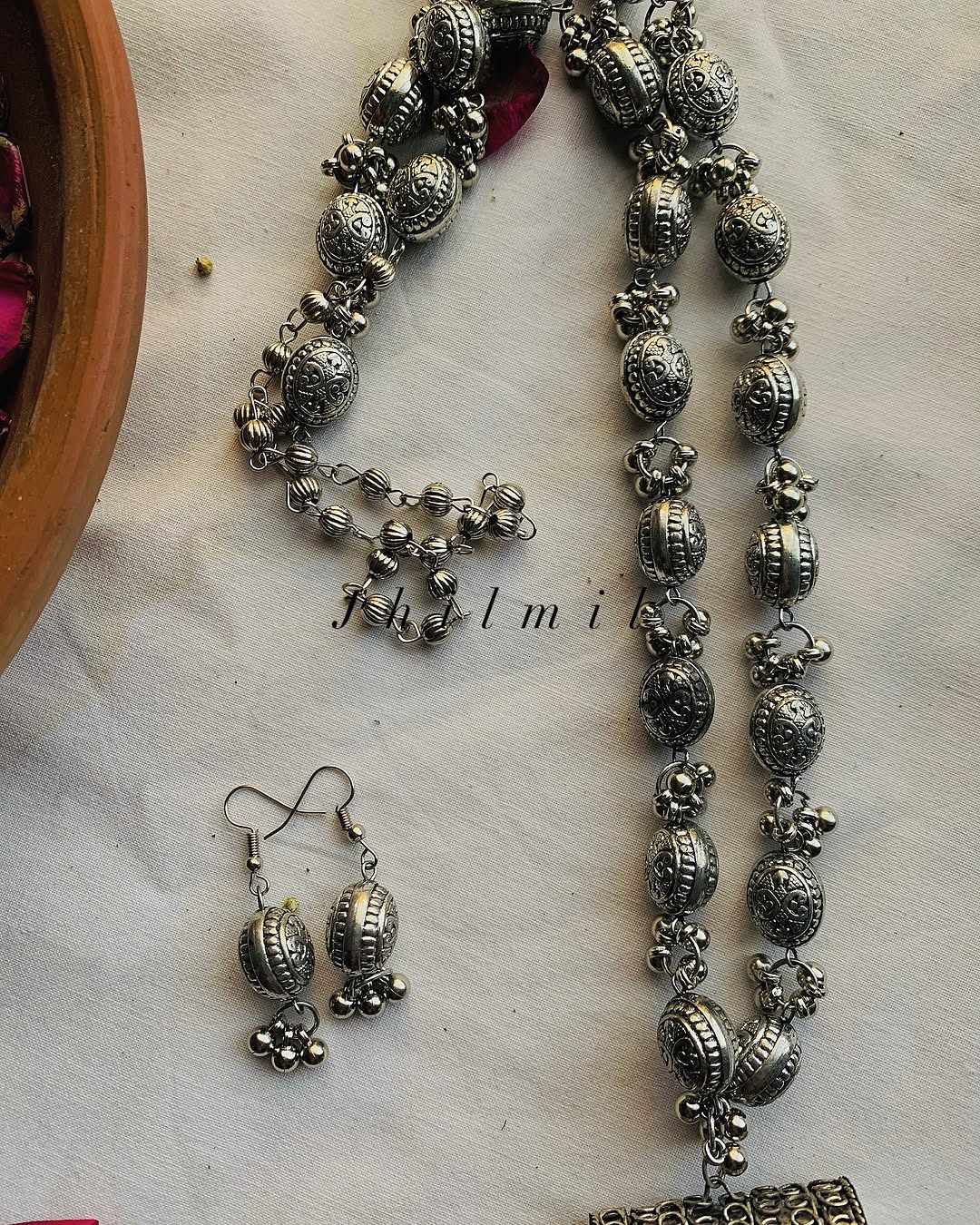 Long beaded Manka Mala set