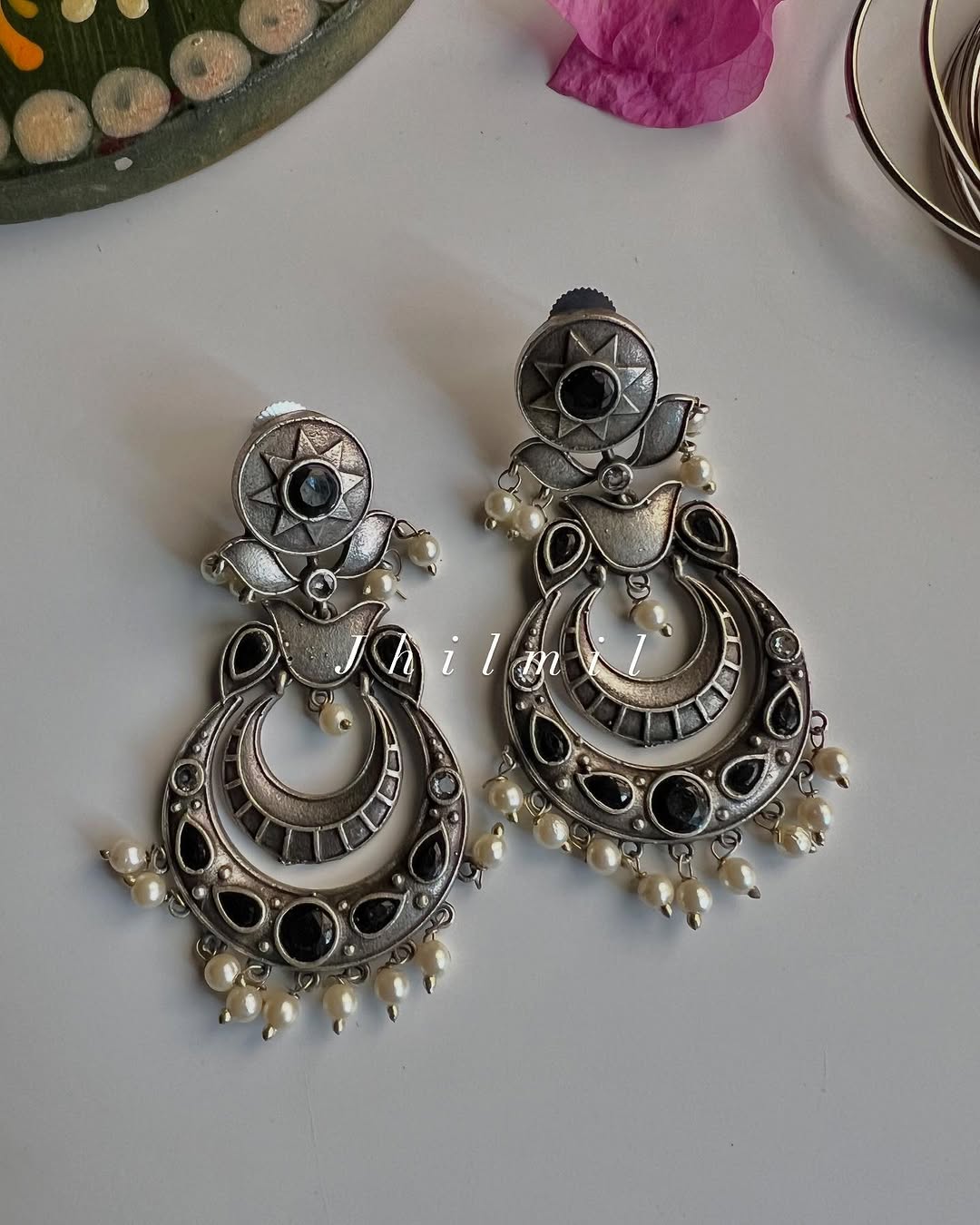 Double Layer Bali Earrings