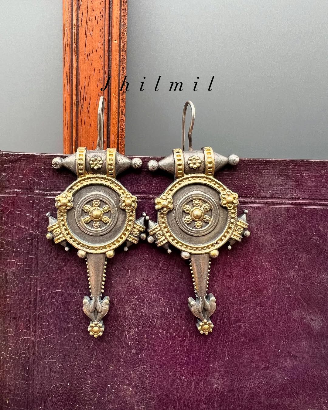 Zareen Dual Tone Earrings