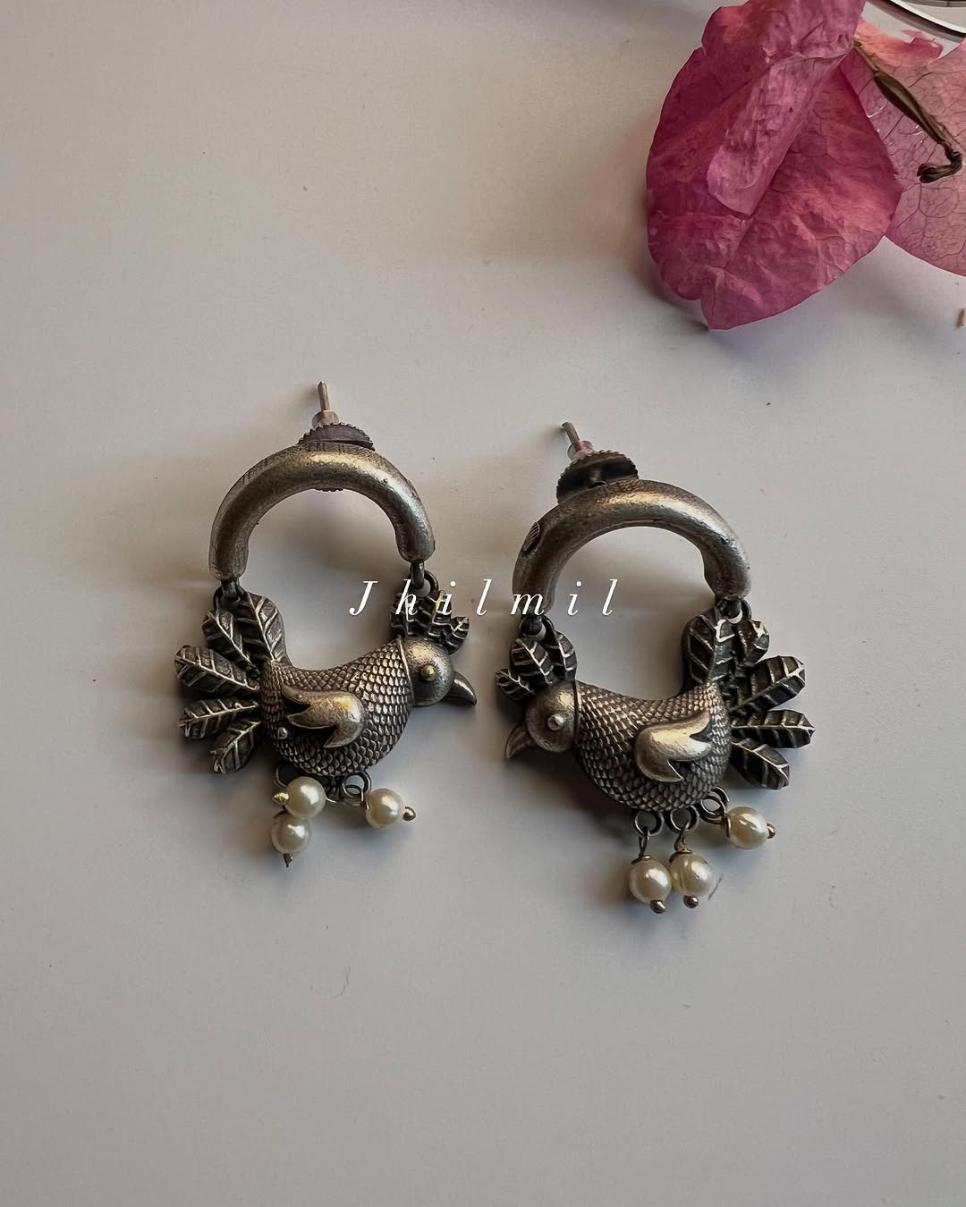 Hanging Bird Earrings