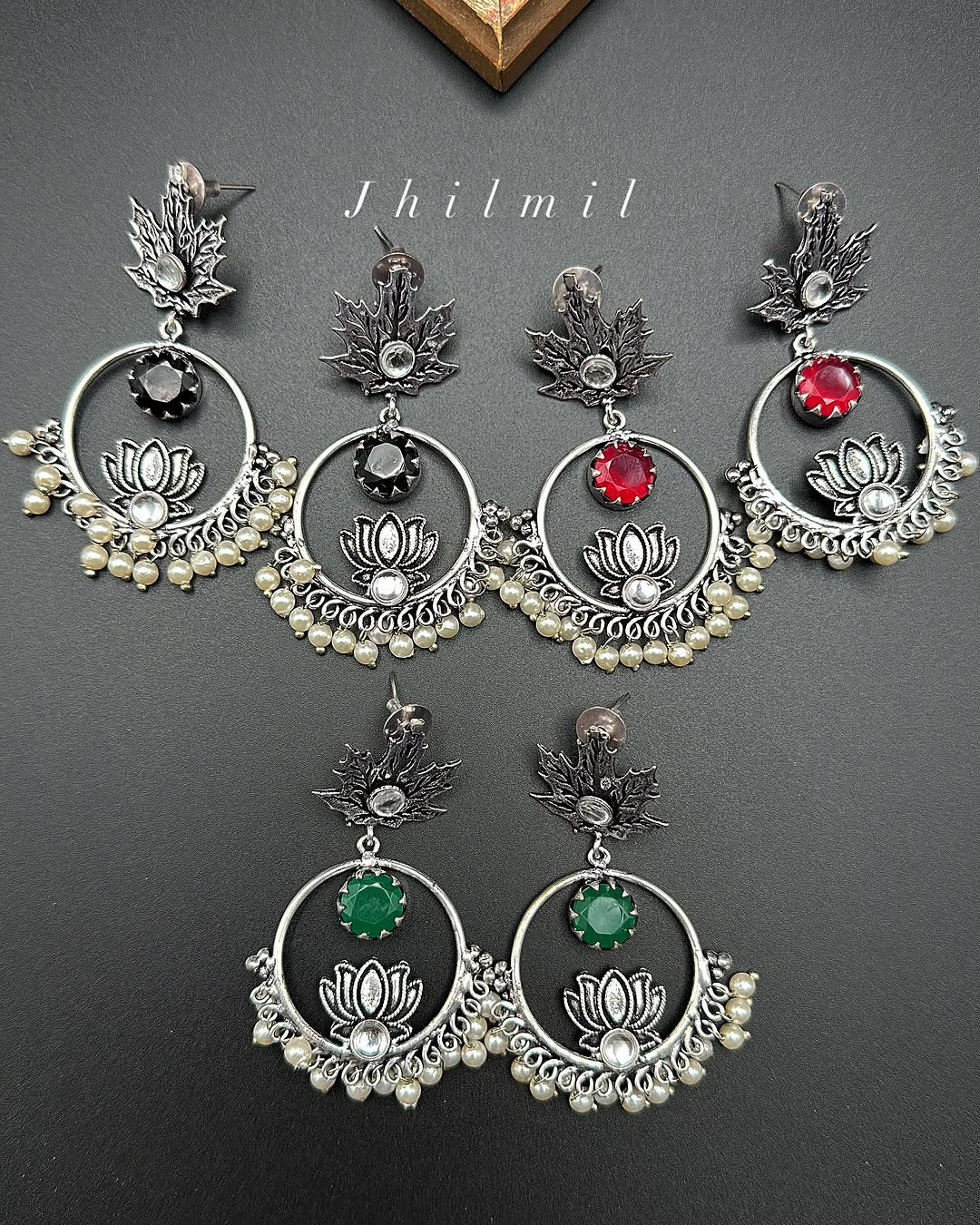Lotus Bali earrings