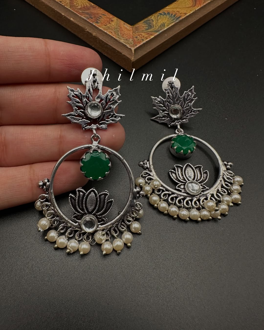 Lotus Bali earrings