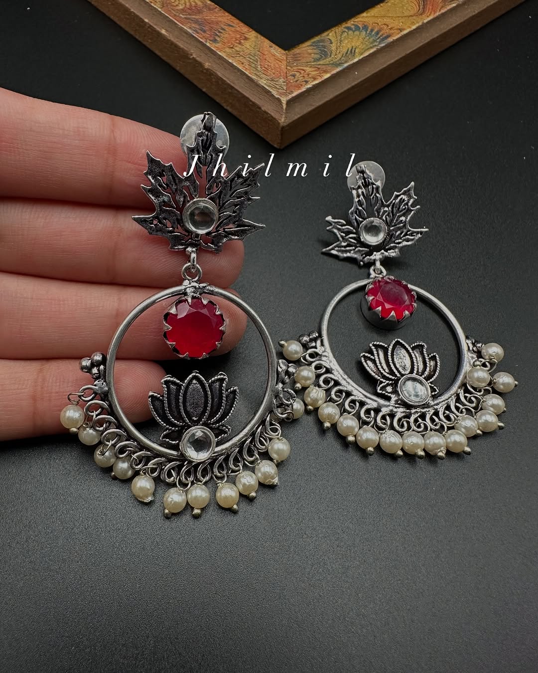 Lotus Bali earrings