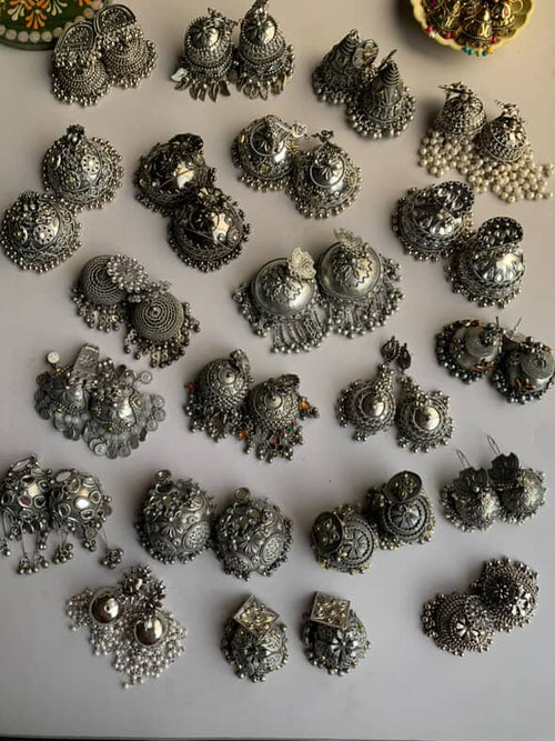 Oversized Jhumkas/Earrings