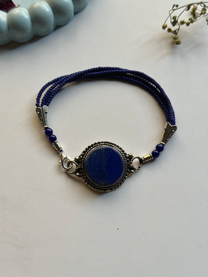 Round Afghan Beaded Bracelet
