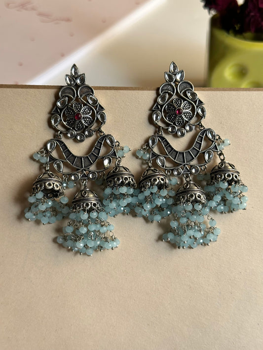 Dil Nasheen Earrings (5 Colors)
