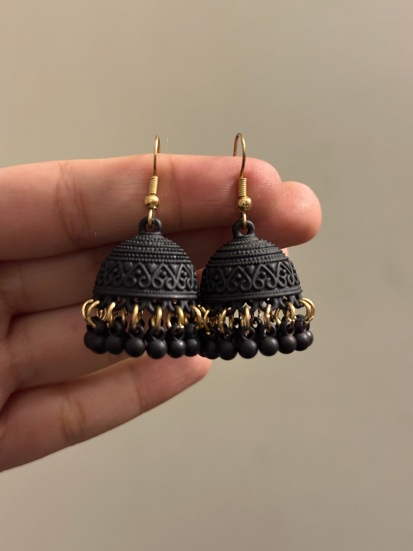 Matte Painted Jhumki