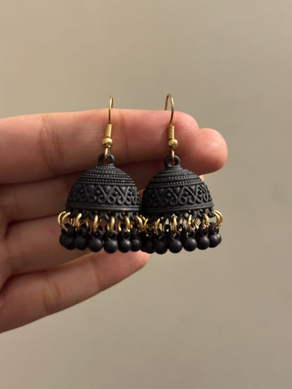 Matte Painted Jhumki