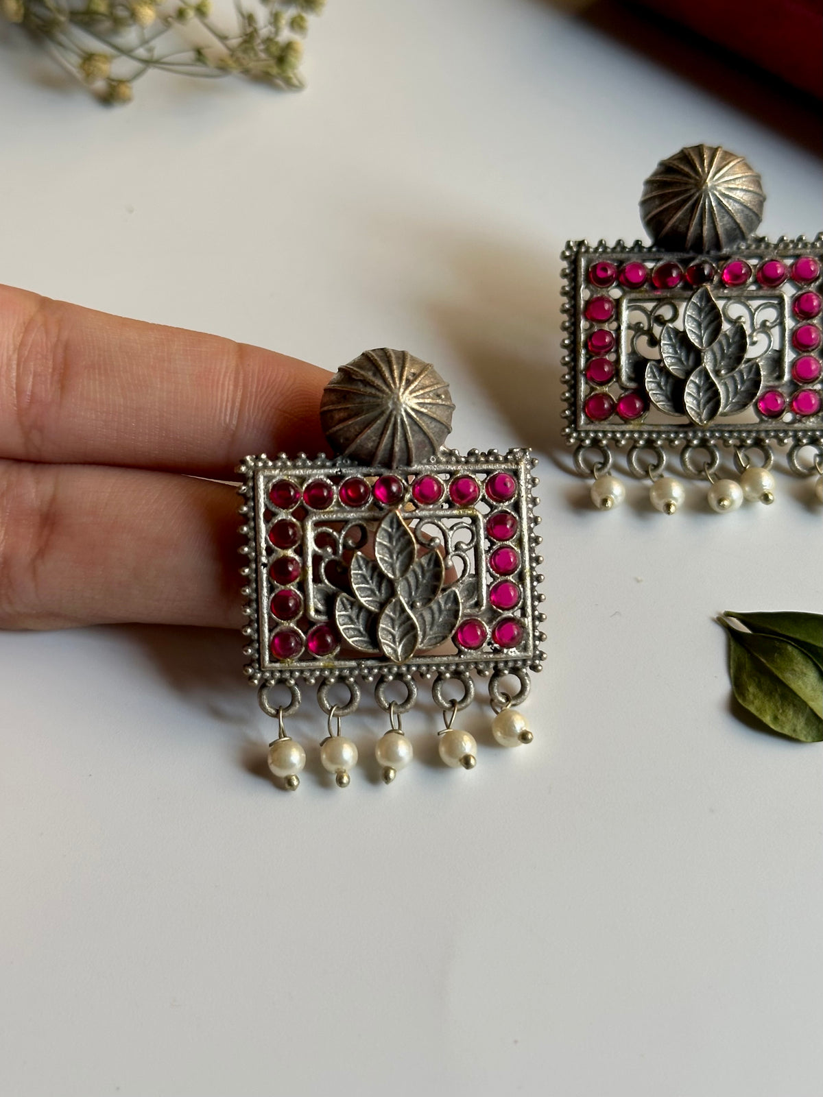 Lotus Square Ear Candy