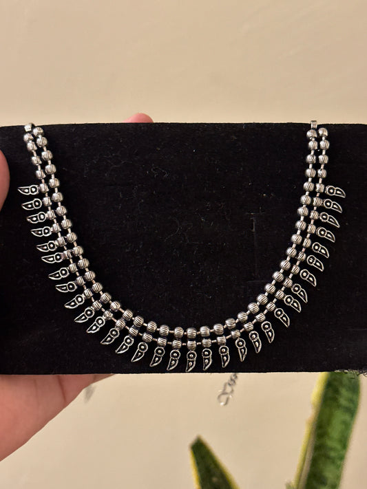 Silver Choker Design 5