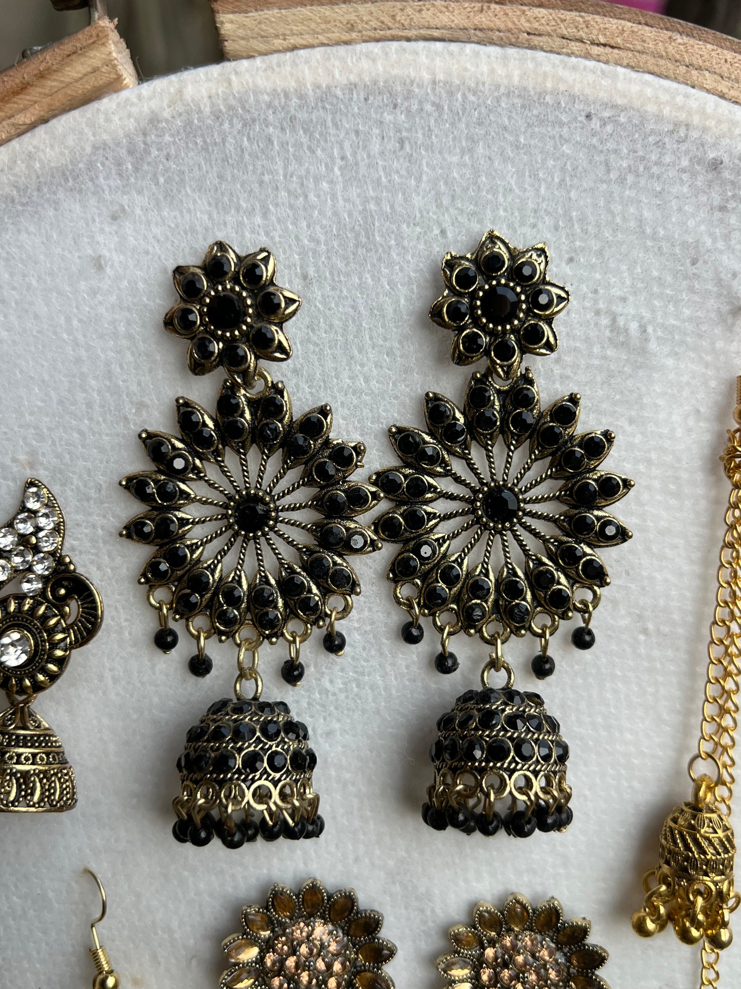 New Golden Jhumkis