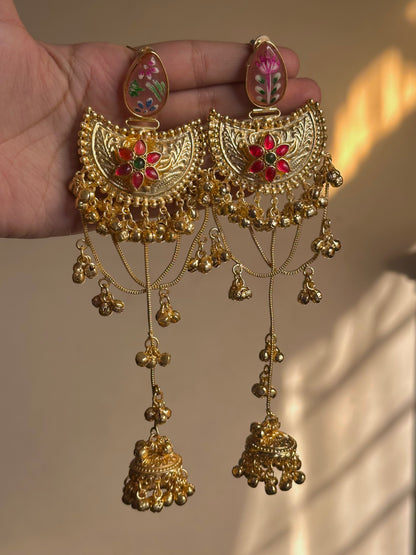 Bano Begum Kashmiri Earrings