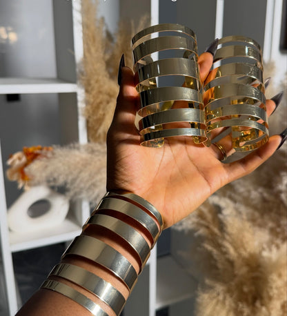 Silver Cuff Bangles