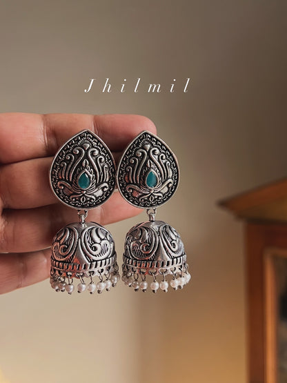 Paan Brass Jhumki