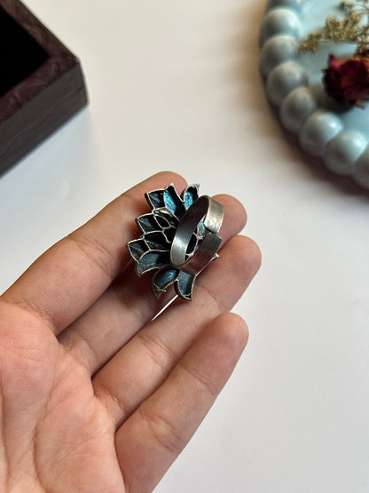Chunky Lotus Ring