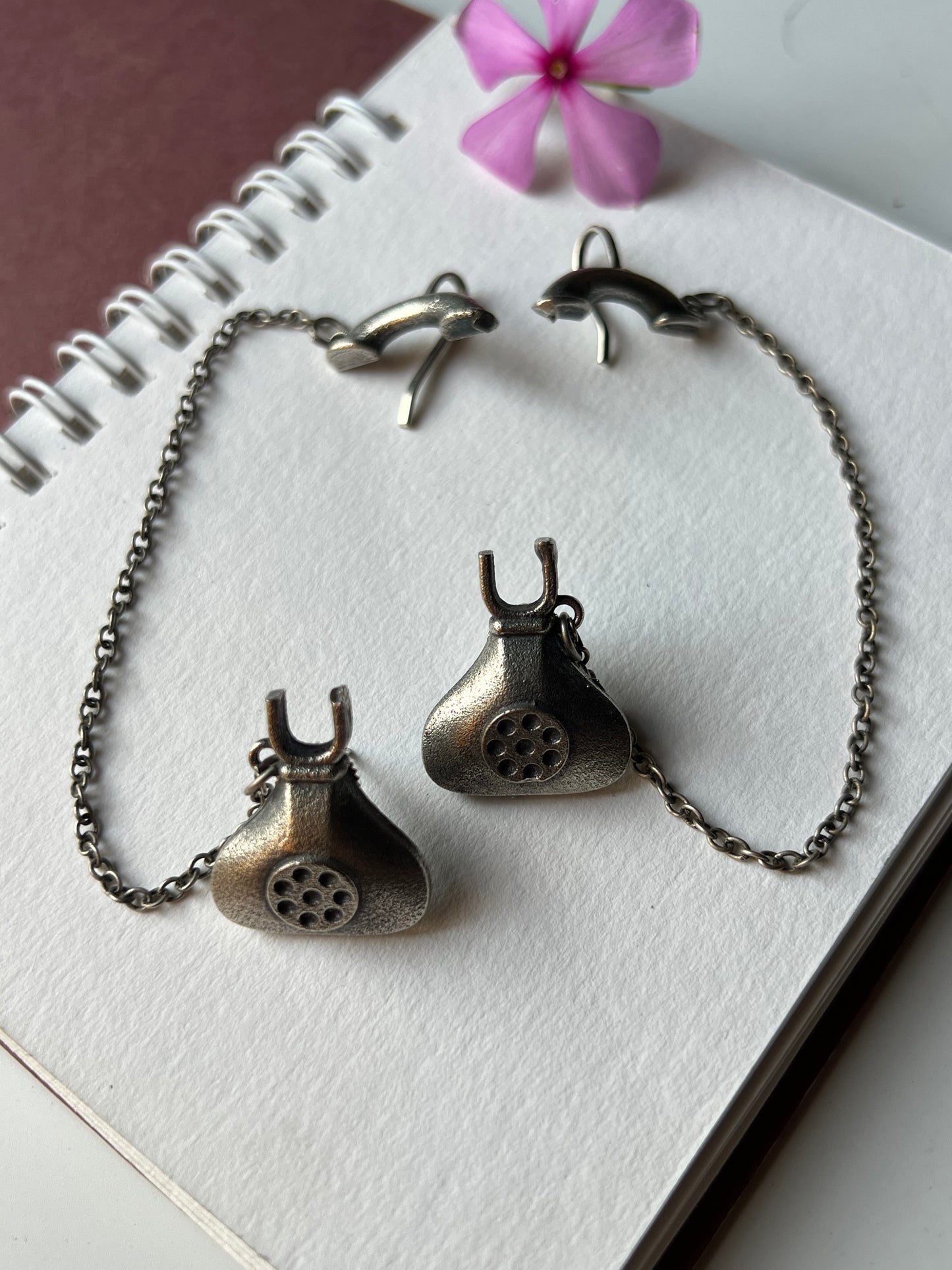 Retro Telephone Earcuff