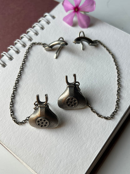 Retro Telephone Earcuff