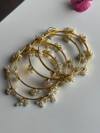 Golden Moti Bangles