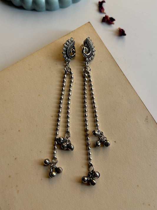 Mor Kashmiri Danglers