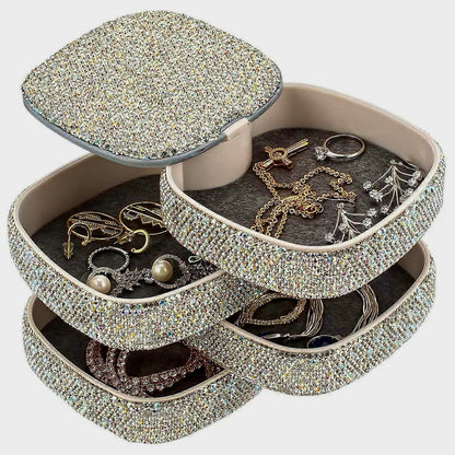 Bling Rhinestone Jewelry Organizer