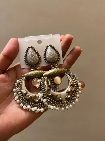 Dual Tone Gul Chand Bali