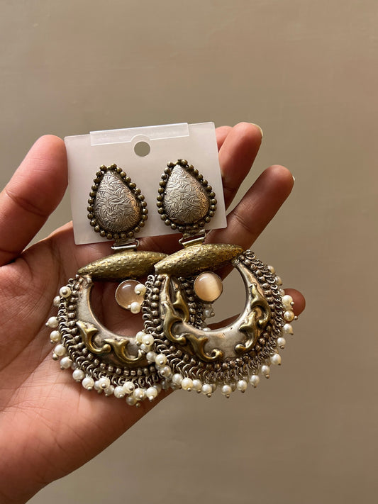 Dual Tone Gul Chand Bali