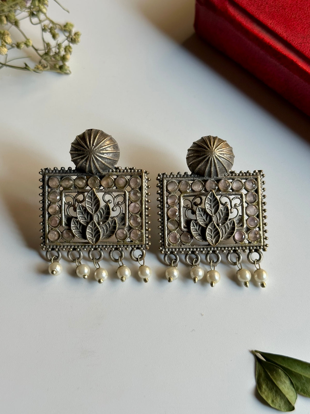 Lotus Square Ear Candy