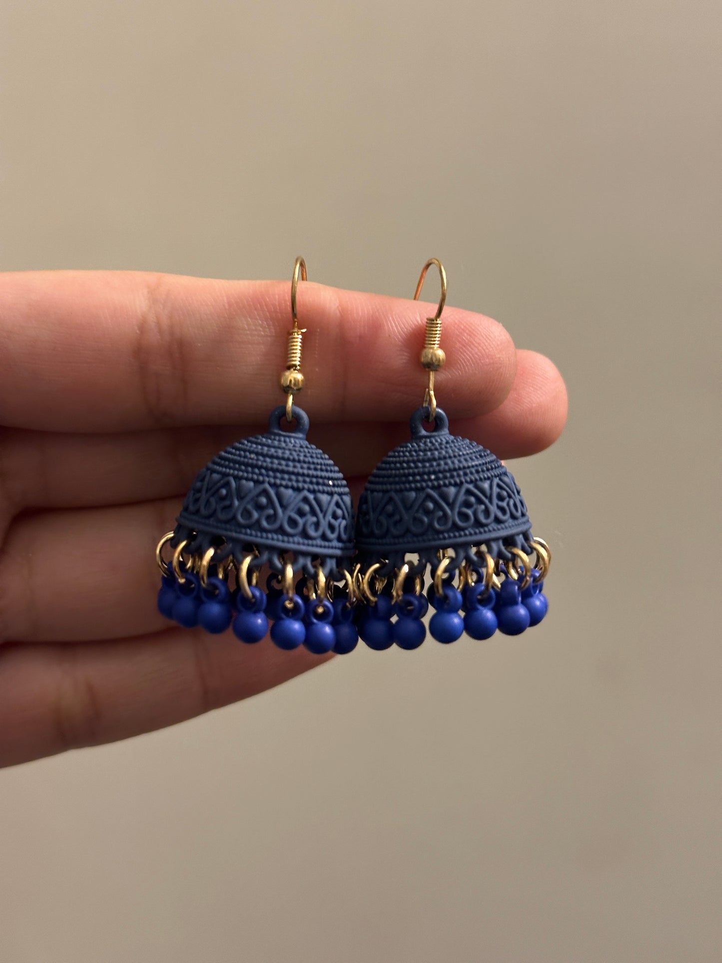 Matte Painted Jhumki