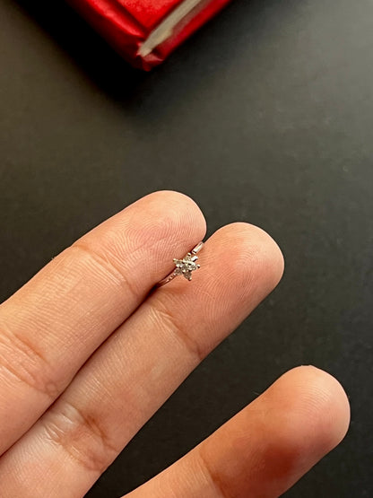 Silver Star Piercing Nosering