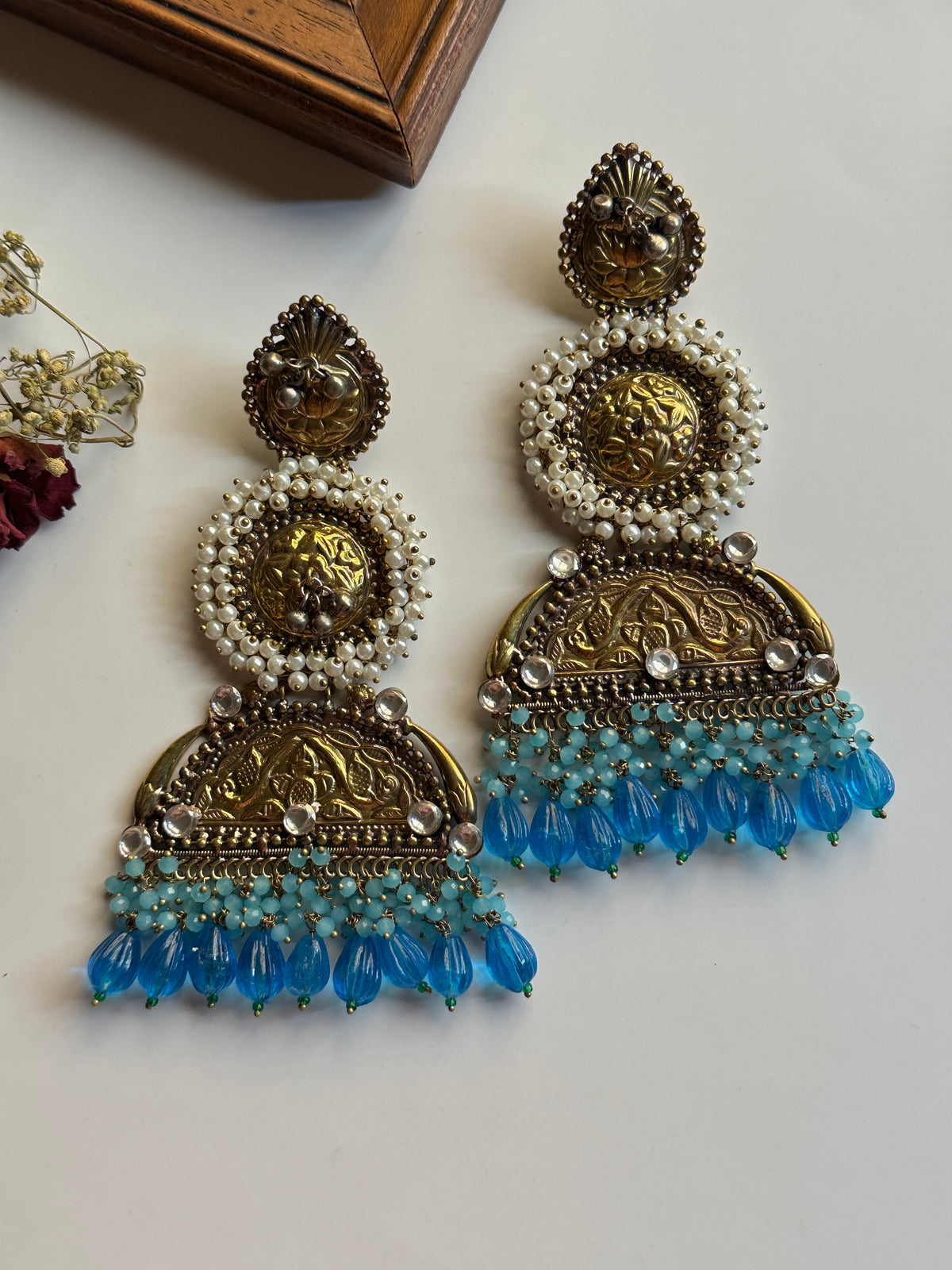 Nageena Earrings (3 Colors)