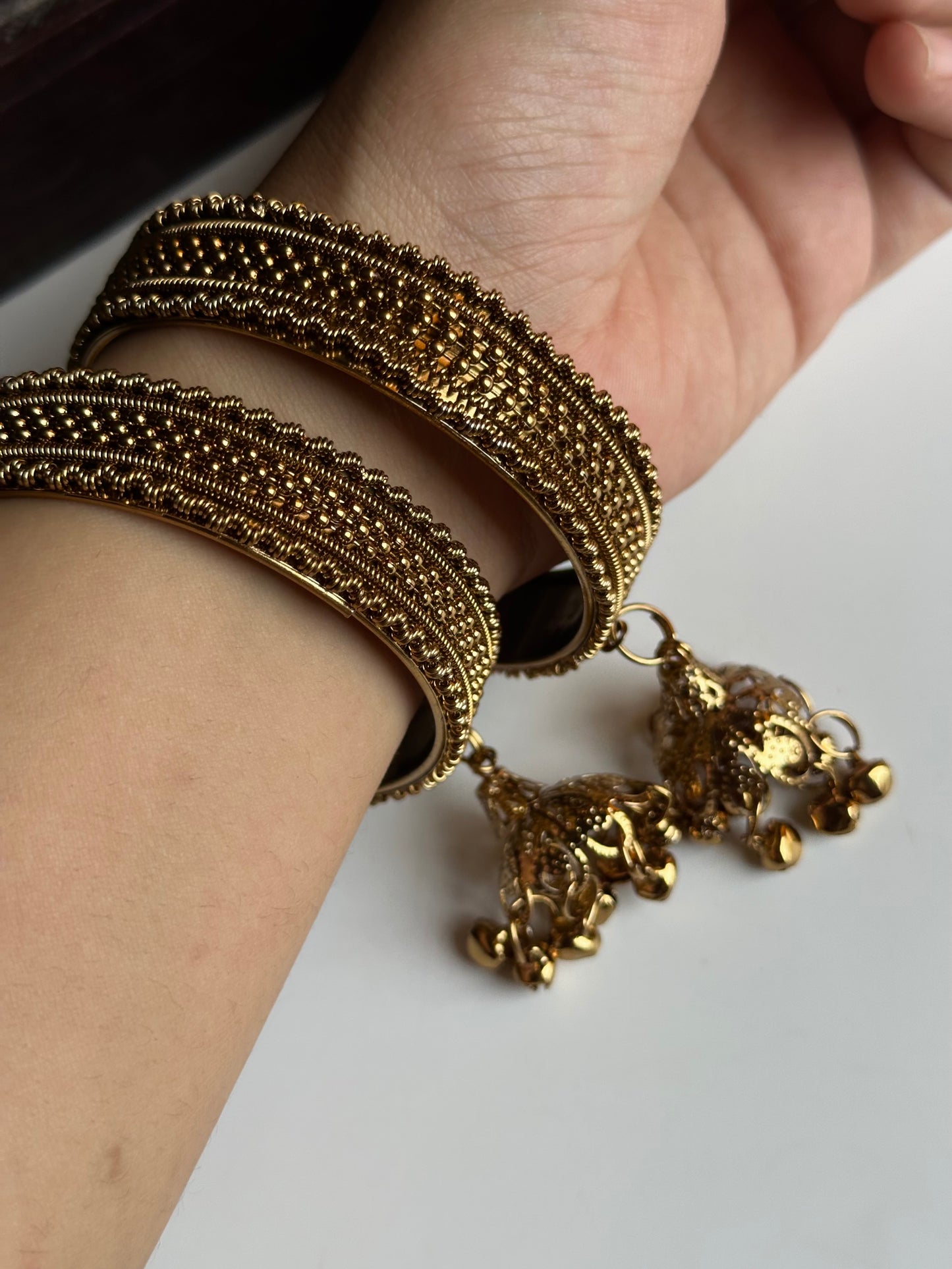 Golden Zeba Bangles