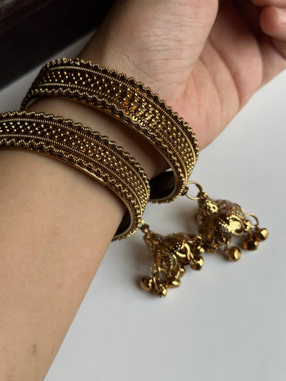 Golden Zeba Bangles