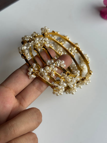Golden Moti Bangles