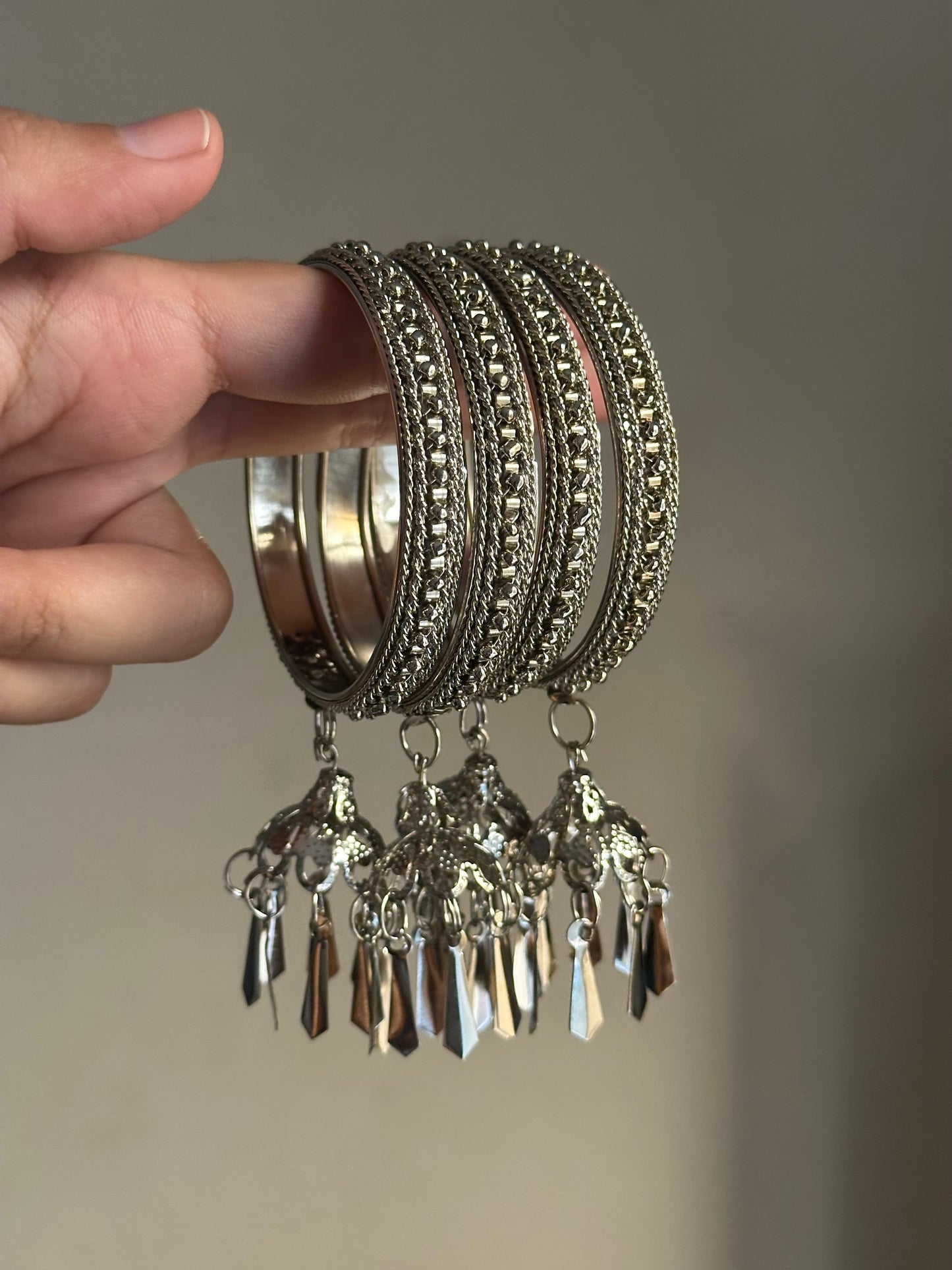 Silver Ujala Bangles