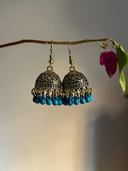 Zari Jhumki (10 colors)