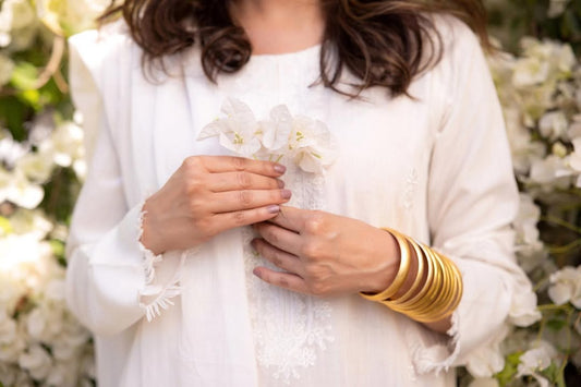 Golden Chunky Bangles