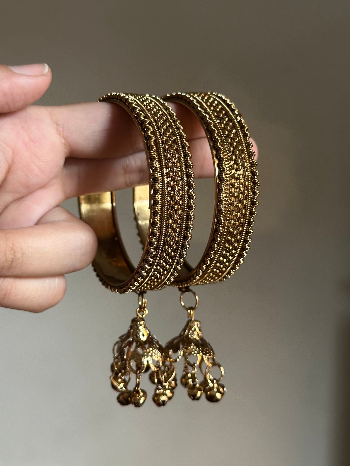 Golden Zeba Bangles