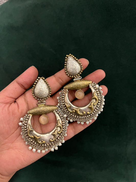 Dual Tone Gul Chand Bali