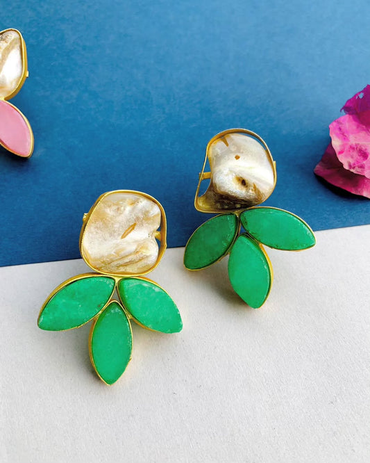 Druzy Stone Studs