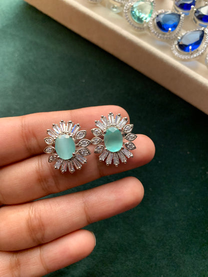 Zirconia Studs (6 Colors)