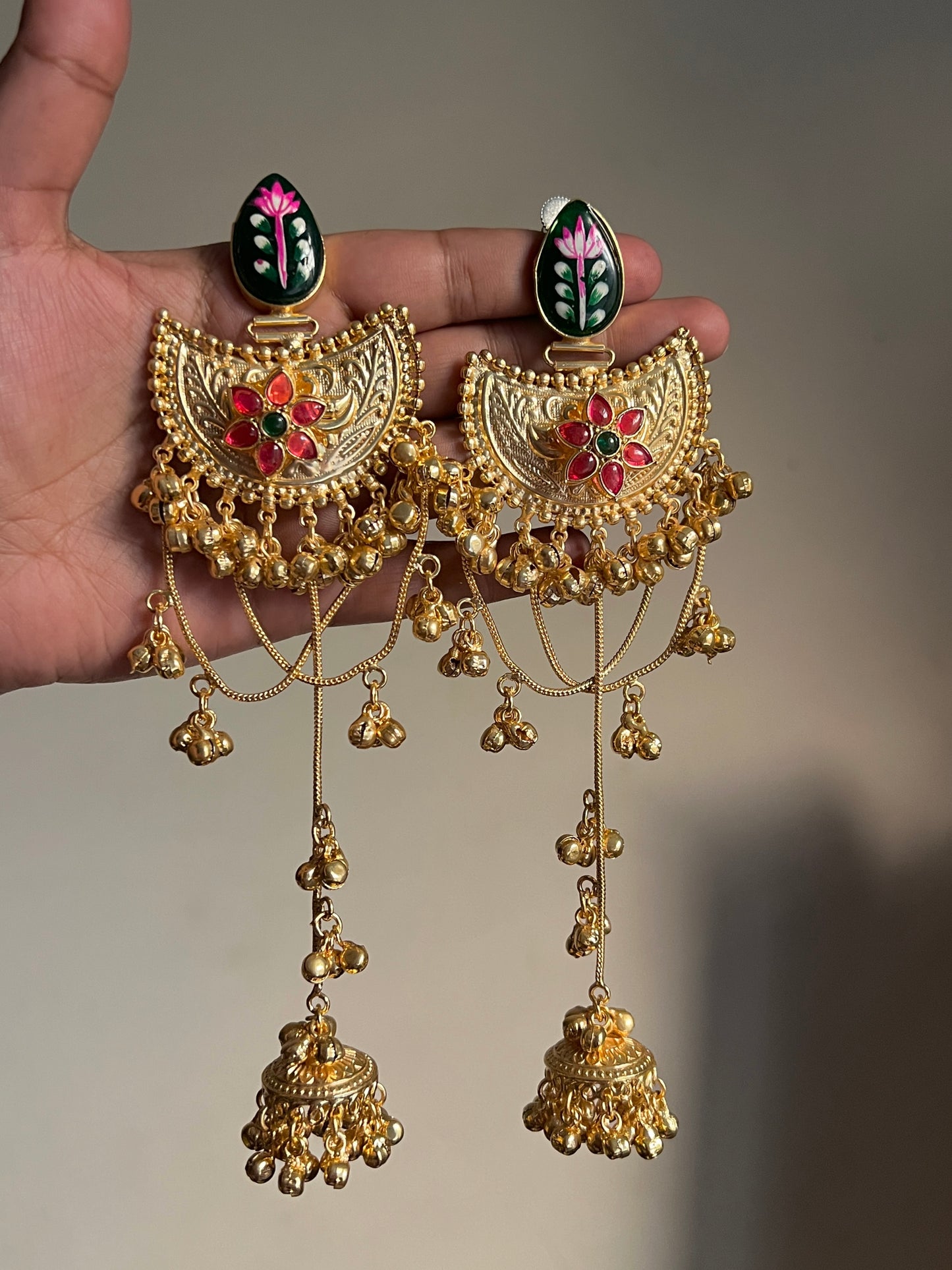 Bano Begum Kashmiri Earrings
