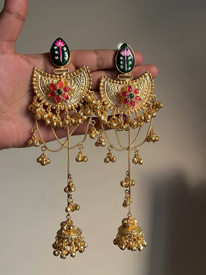 Bano Begum Kashmiri Earrings