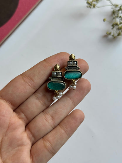 Mini Dual Tone Studs